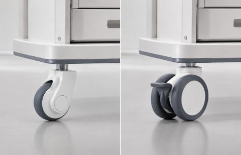 Single Wheel vs. Twin Wheel Casters for Medical Equipment: How to Select?